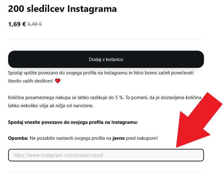 kako kupiti Instagram sledilce3